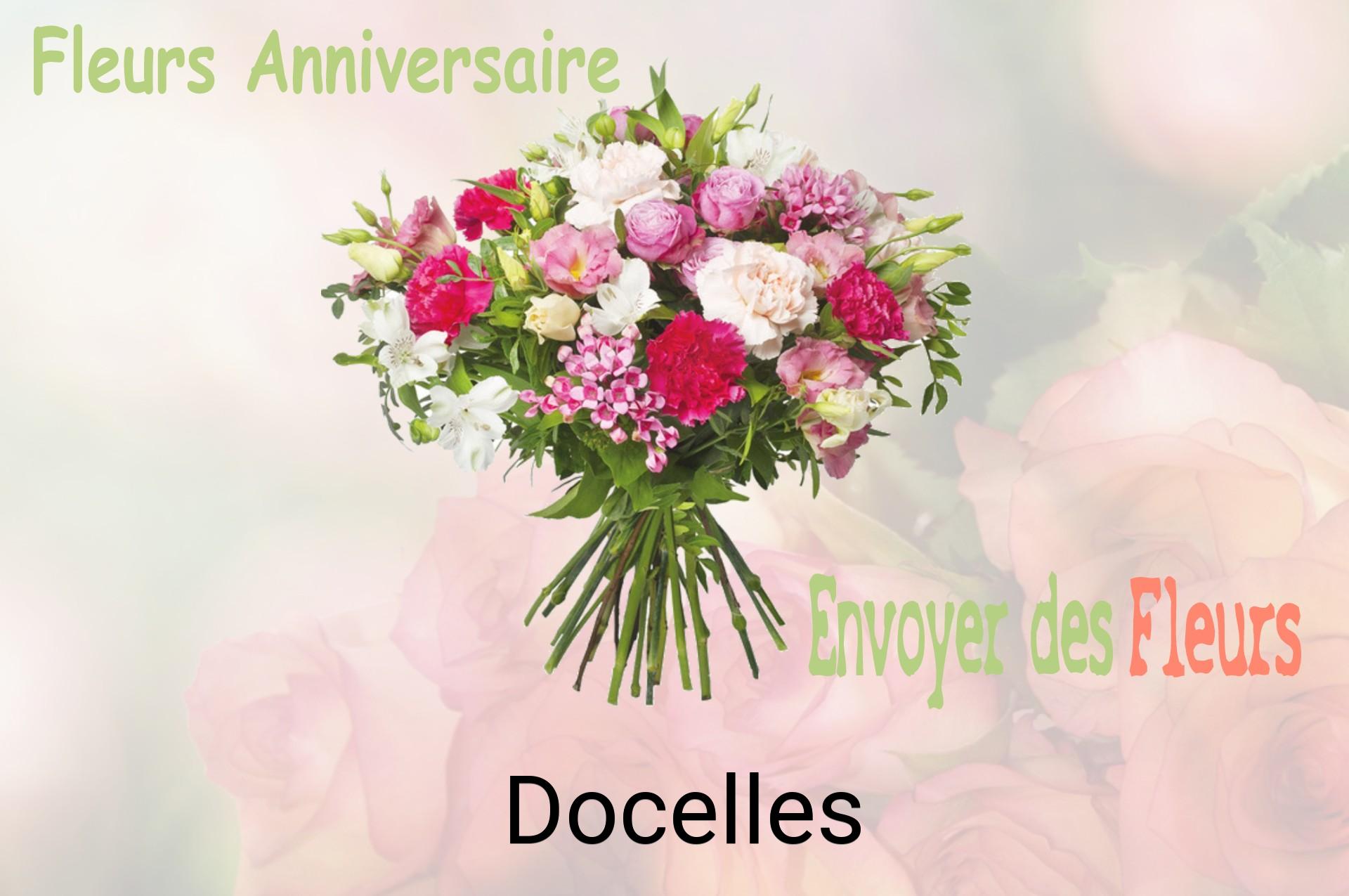 Bouquet de fleurs d’anniversaire livré à Docelles